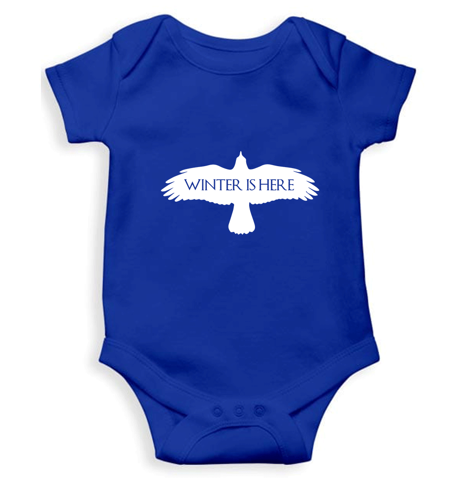 GOT Game Of Thrones Winter Is Here Rompers for Baby Boy- FunkyTradition FunkyTradition
