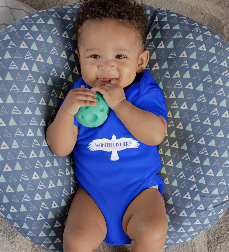 GOT Game Of Thrones Winter Is Here Rompers for Baby Boy- FunkyTradition FunkyTradition