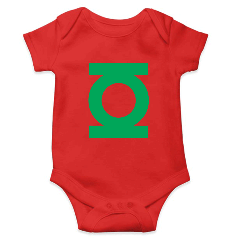 Green Lantern Rompers for Baby Girl- FunkyTradition FunkyTradition