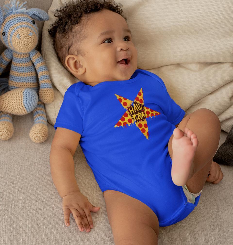 Hail Pizza Rompers for Baby Boy- FunkyTradition FunkyTradition