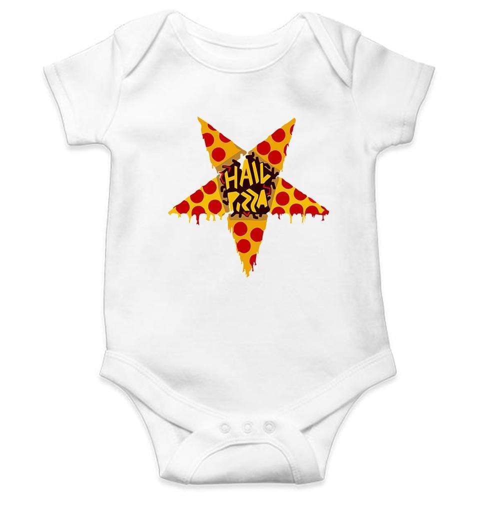 Hail Pizza Rompers for Baby Boy- FunkyTradition FunkyTradition