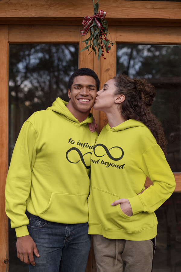 Infinity And Beyond Couple Hoodie-FashionRazor