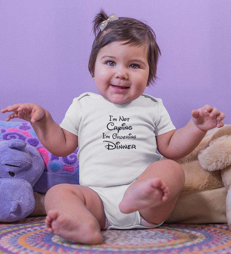 I am not crying Rompers for Baby Girl- FunkyTradition FunkyTradition