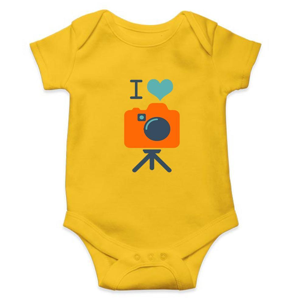 I Love Photography Control Rompers for Baby Boy- FunkyTradition FunkyTradition