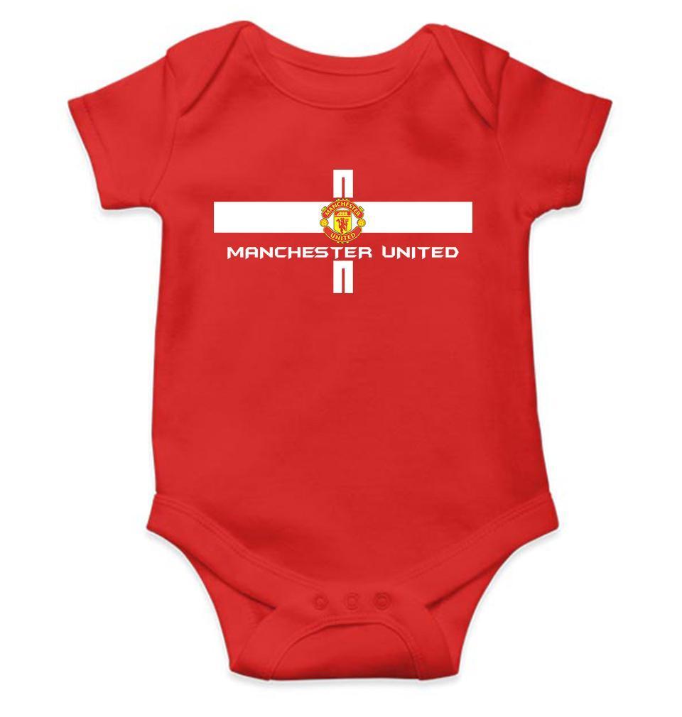 Manchester United Rompers for Baby Boy- FunkyTradition FunkyTradition