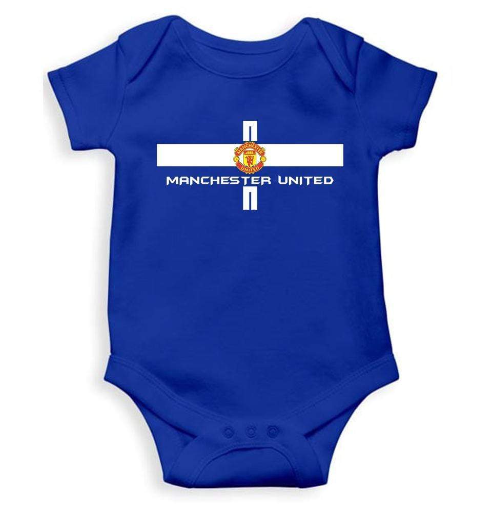 Manchester United Rompers for Baby Boy- FunkyTradition FunkyTradition