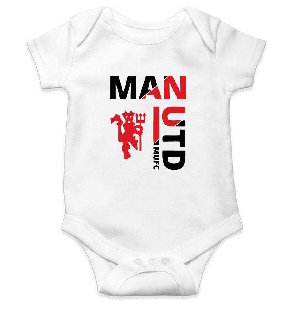 Manchester United Rompers for Baby Boy- FunkyTradition FunkyTradition