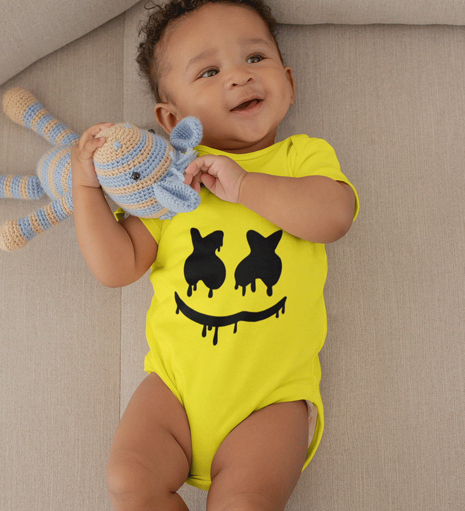Marshmello Rompers for Baby Boy - FunkyTradition FunkyTradition