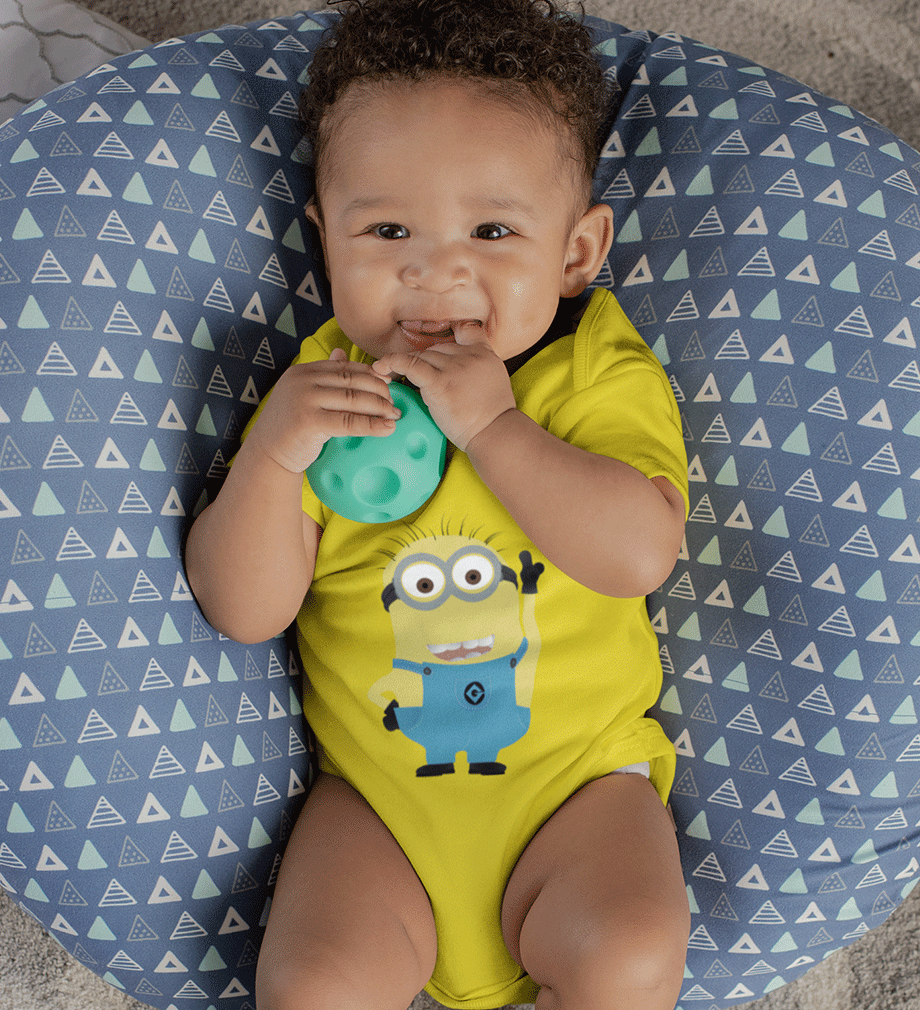 Minion Gru Abstract Rompers for Baby Boy- FunkyTradition FunkyTradition