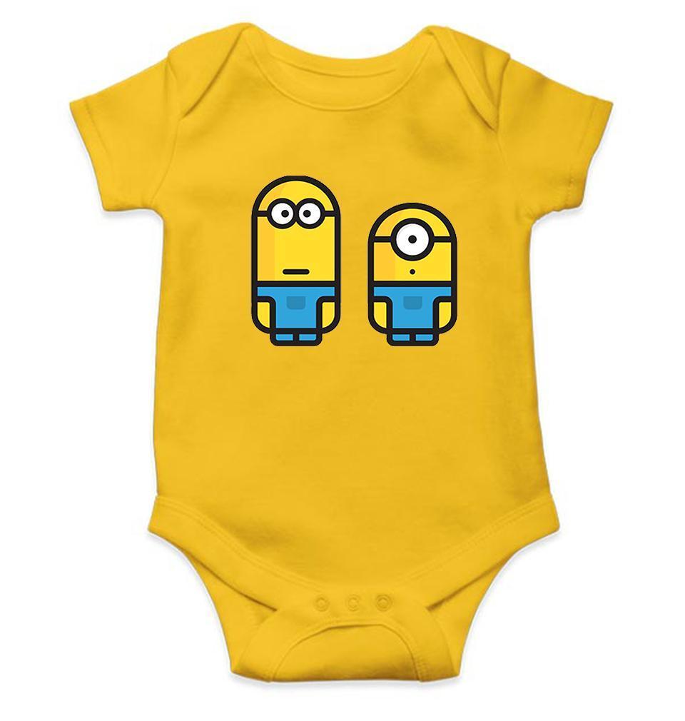 Minion Illustrator Rompers for Baby Girl- FunkyTradition FunkyTradition