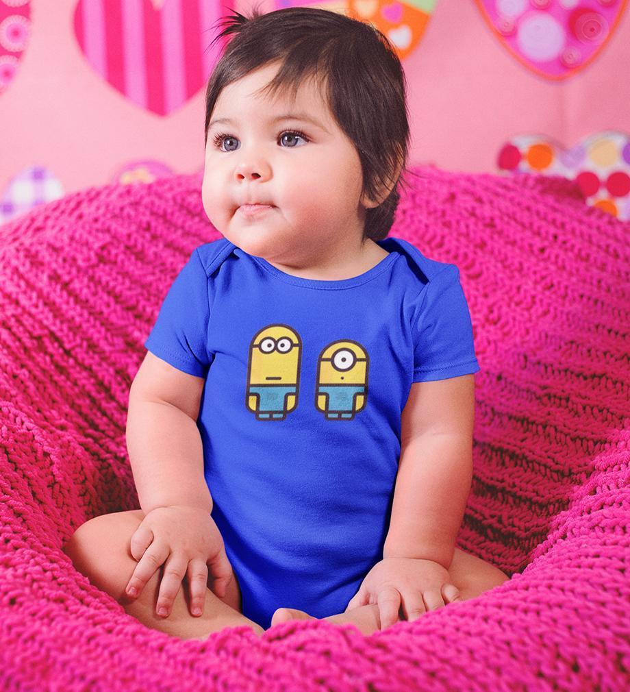 Minion Illustrator Rompers for Baby Girl- FunkyTradition FunkyTradition