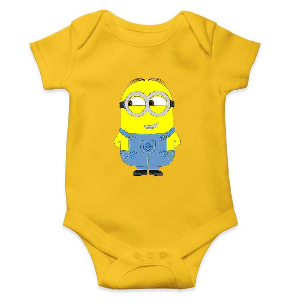 Minion Naughty Rompers for Baby Girl- FunkyTradition FunkyTradition