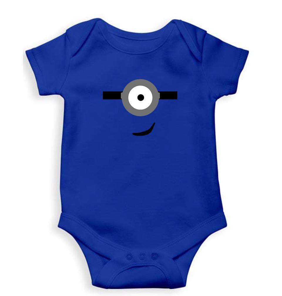 Minion Smile Rompers for Baby Girl- FunkyTradition FunkyTradition