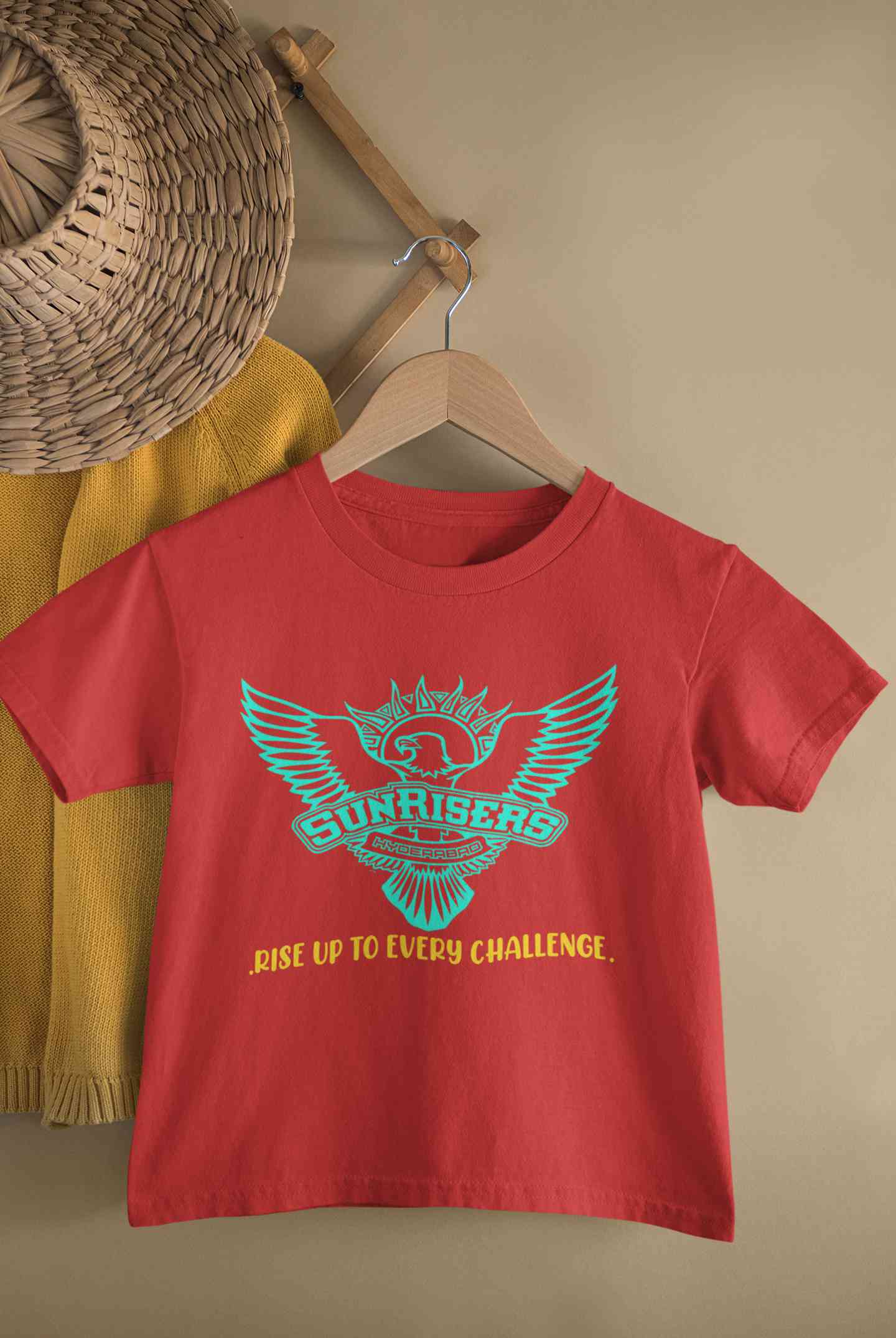 IPL SRH Sunrisers Hyderabad Half Sleeves T-Shirt For Girls -FashionRaz