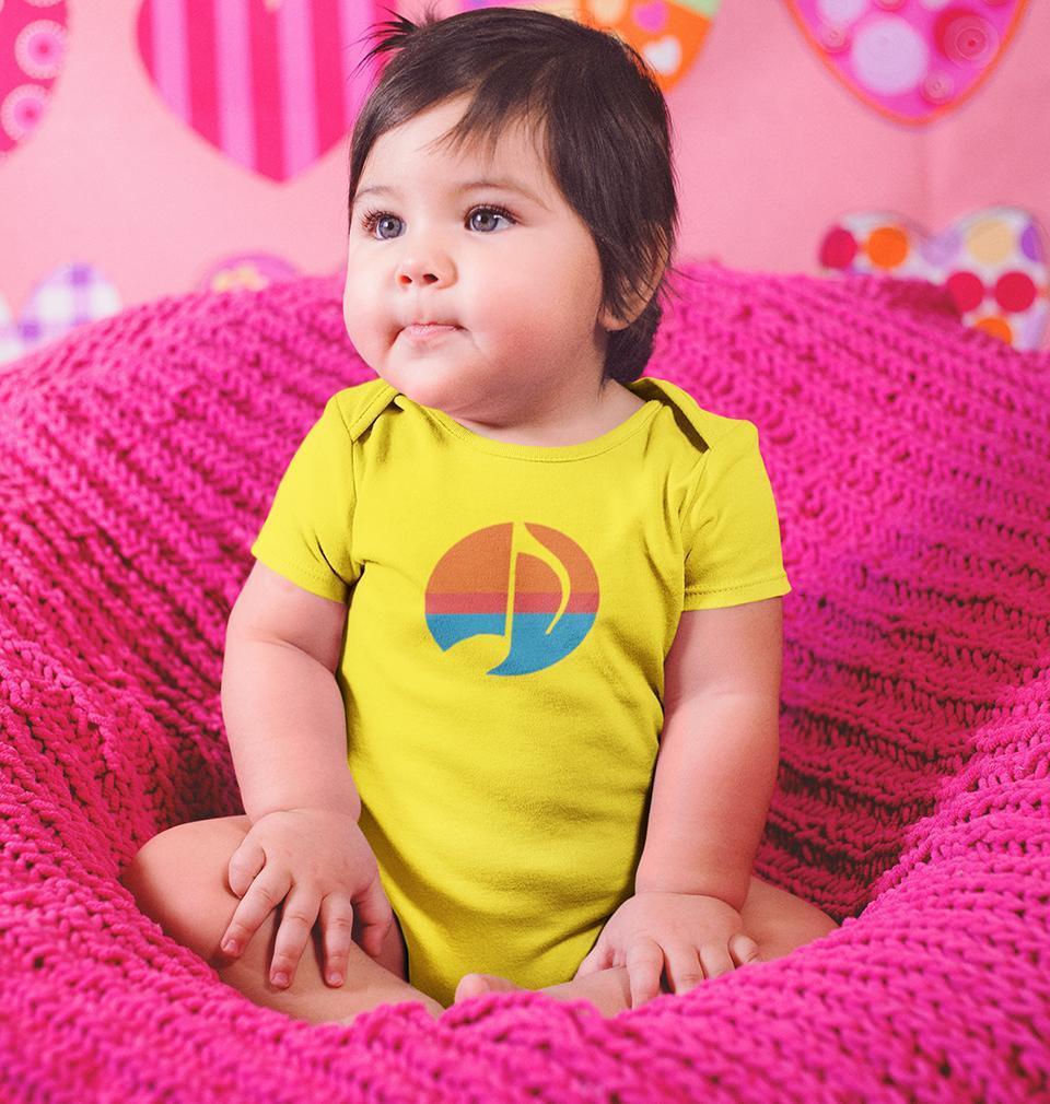 Music Node Rompers for Baby Girl- FunkyTradition FunkyTradition