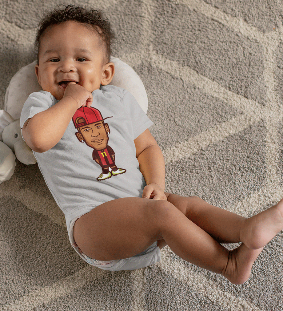 Neymar Junior Rompers for Baby Boy- FunkyTradition FunkyTradition