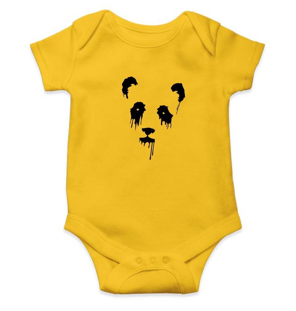 Panda Rompers for Baby Girl- FunkyTradition FunkyTradition