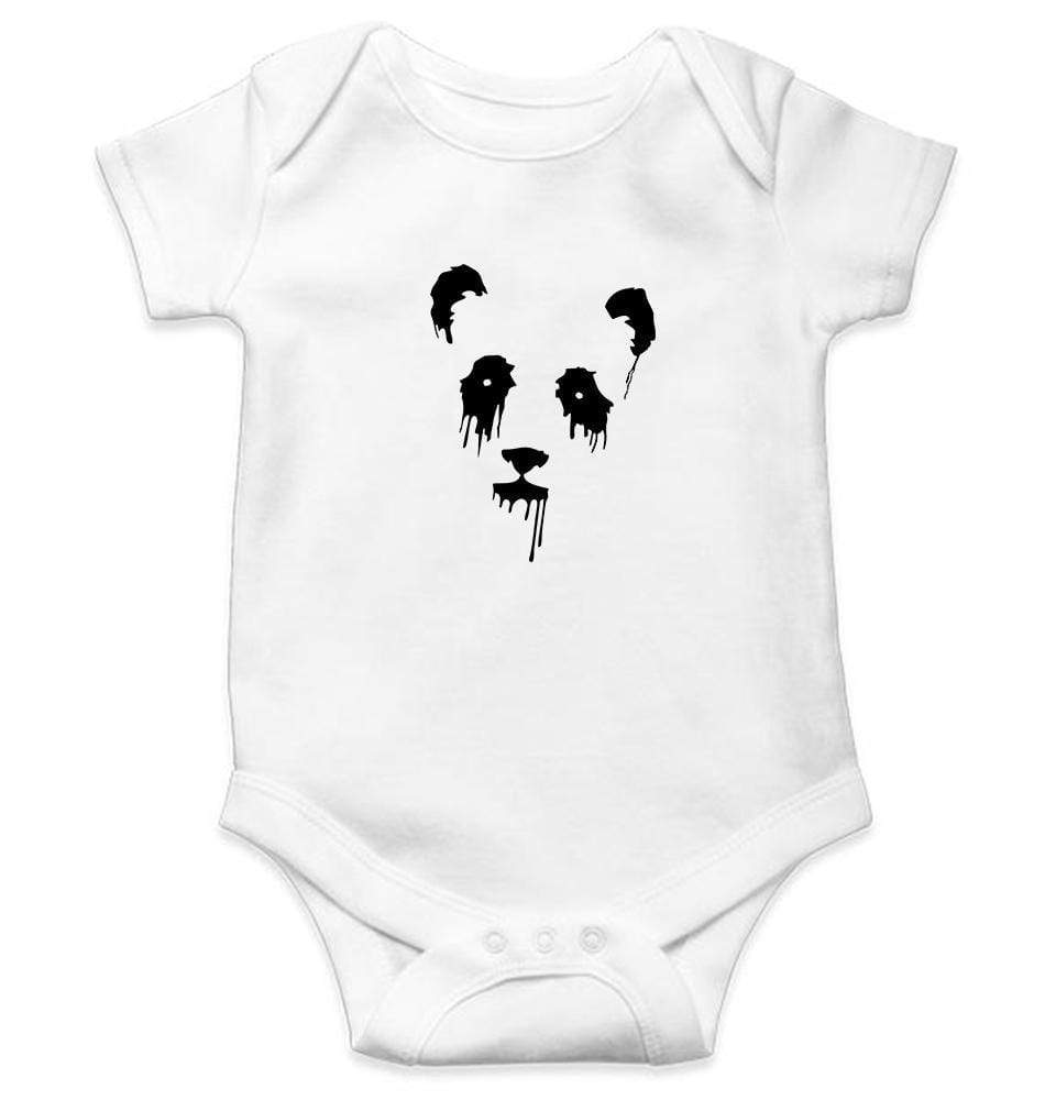 Panda Rompers for Baby Girl- FunkyTradition FunkyTradition