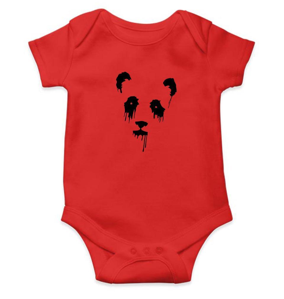 Panda Rompers for Baby Girl- FunkyTradition FunkyTradition