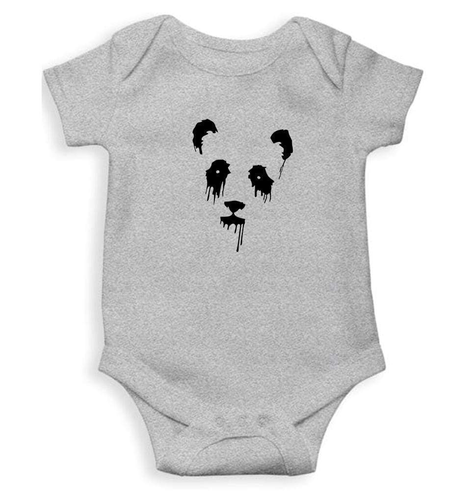 Panda Rompers for Baby Girl- FunkyTradition FunkyTradition