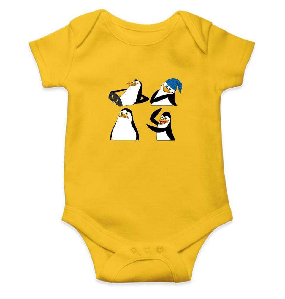 Penguin Rompers for Baby Girl- FunkyTradition FunkyTradition