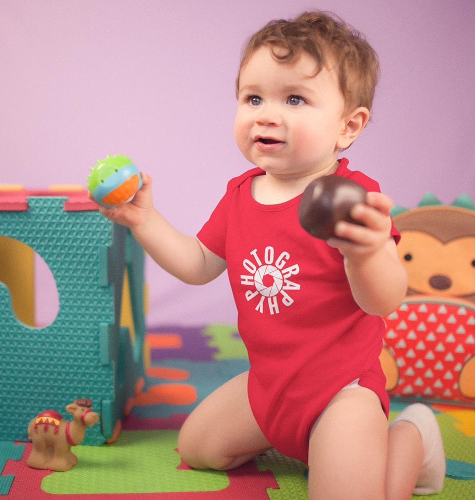 Photographer Rompers for Baby Boy- FunkyTradition FunkyTradition