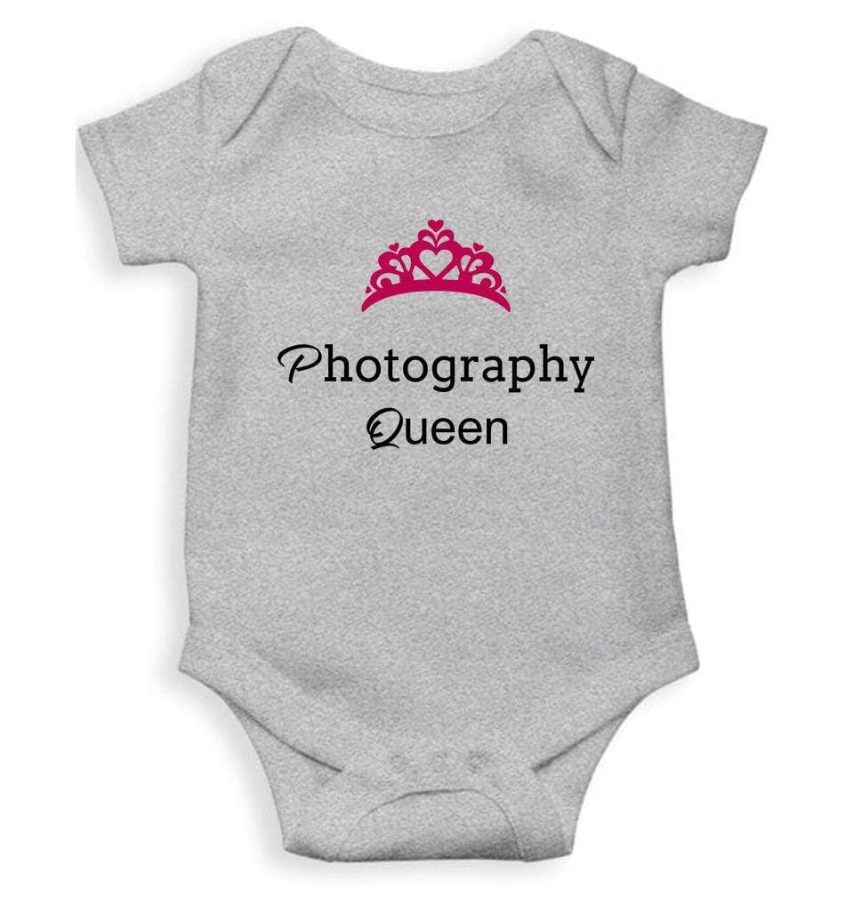 Photography Queen Rompers for Baby Girl- FunkyTradition FunkyTradition