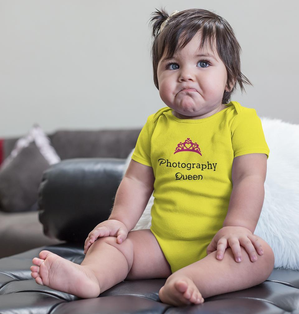 Photography Queen Rompers for Baby Girl- FunkyTradition FunkyTradition