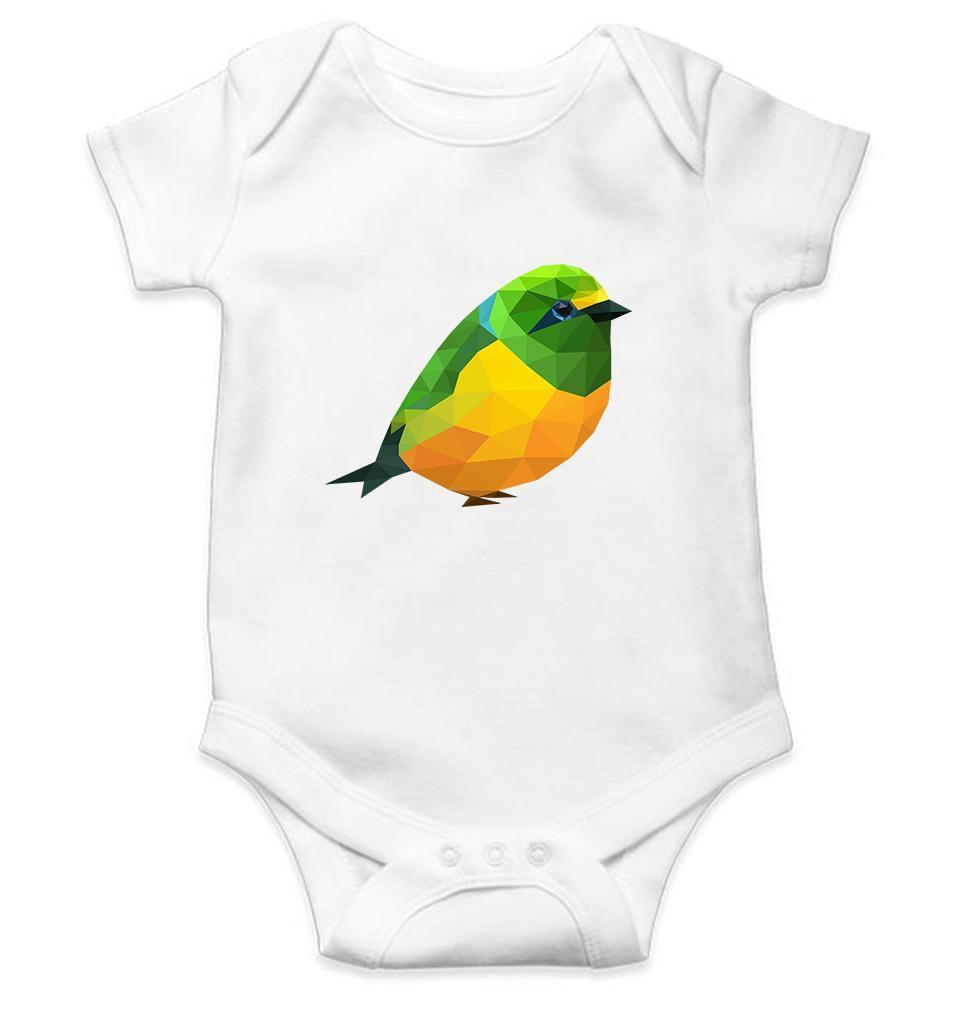 Pologhram Bird Abstract Rompers for Baby Girl- FunkyTradition FunkyTradition