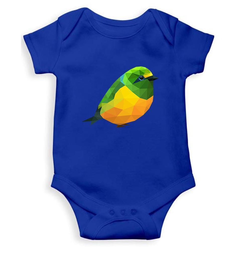 Pologhram Bird Abstract Rompers for Baby Girl- FunkyTradition FunkyTradition