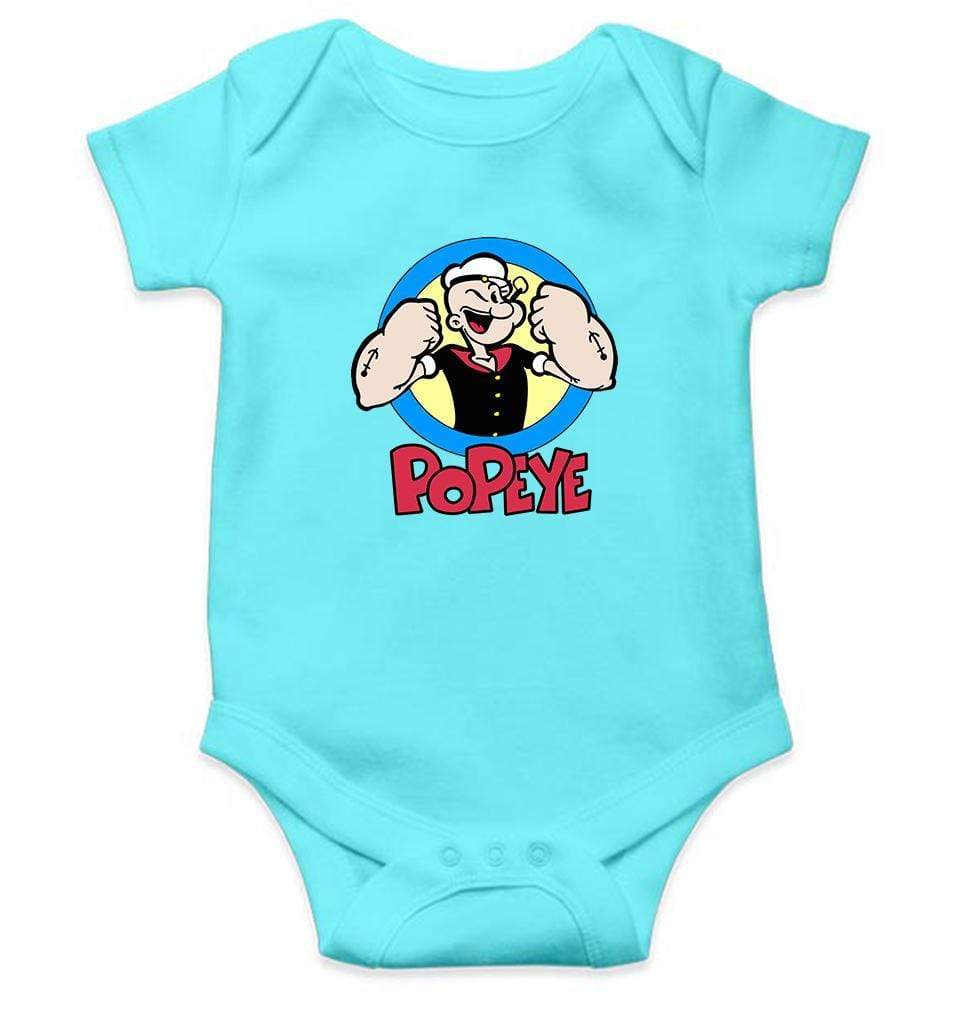 Popeye Rompers for Baby Girl- FunkyTradition FunkyTradition