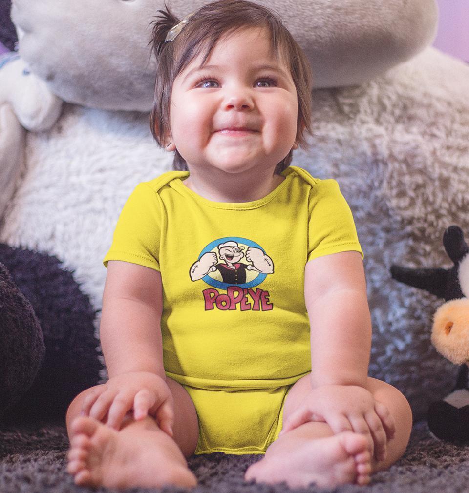 Popeye Rompers for Baby Girl- FunkyTradition FunkyTradition