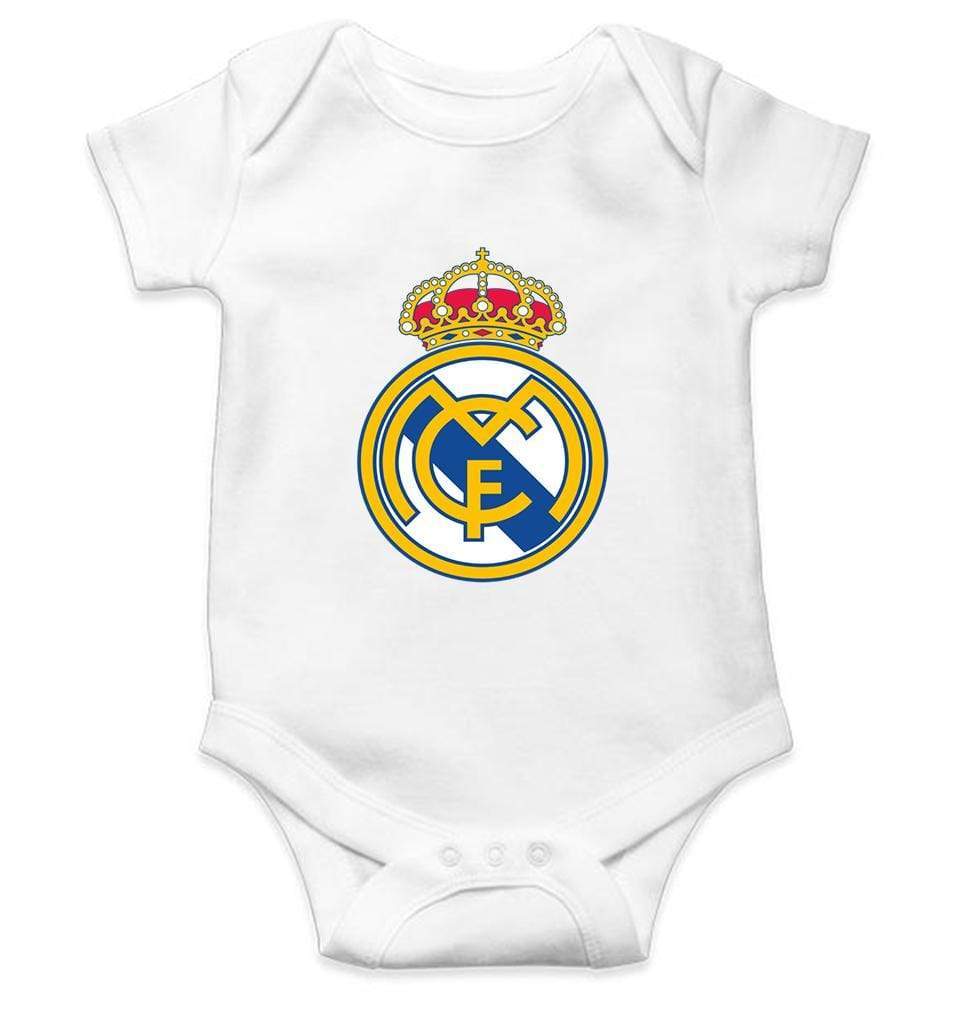 Real Madrid Rompers for Baby Girl- FunkyTradition FunkyTradition