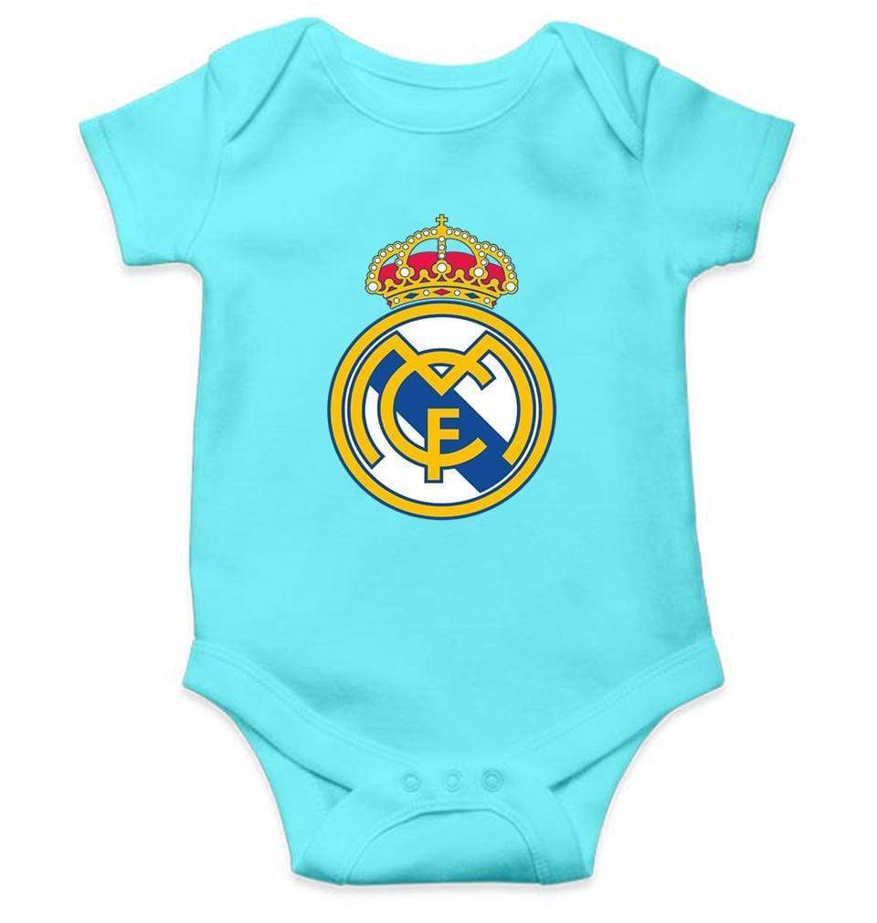 Real Madrid Rompers for Baby Girl- FunkyTradition FunkyTradition