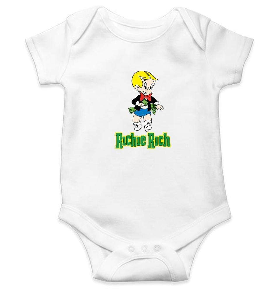 Richie Rich Rompers for Baby Boy- FunkyTradition FunkyTradition