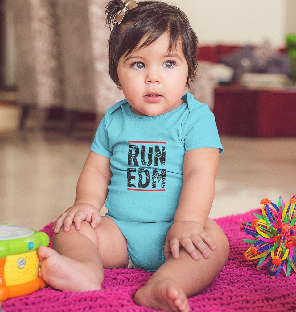 Run EDM Rompers for Baby Girl- FunkyTradition FunkyTradition