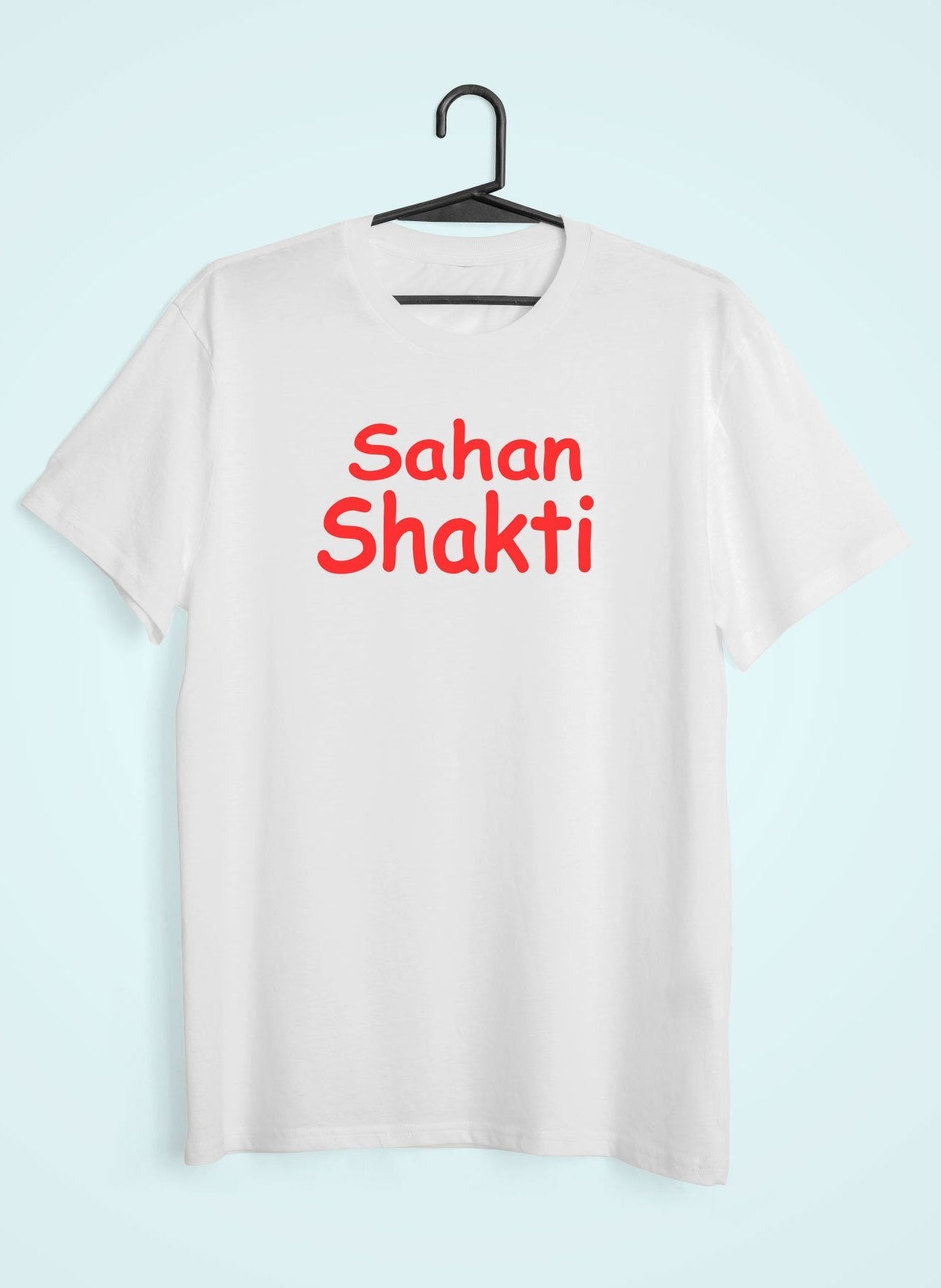 Sahan Shakti Couple Half Sleeves T-Shirts -FunkyTeesClub - Funky Tees Club