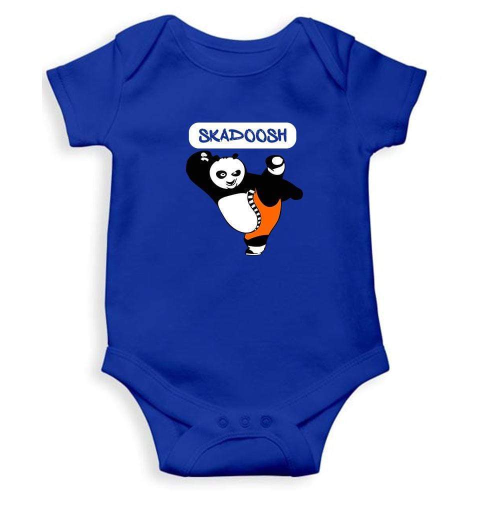 Skadoosh Panda Rompers for Baby Girl- FunkyTradition FunkyTradition