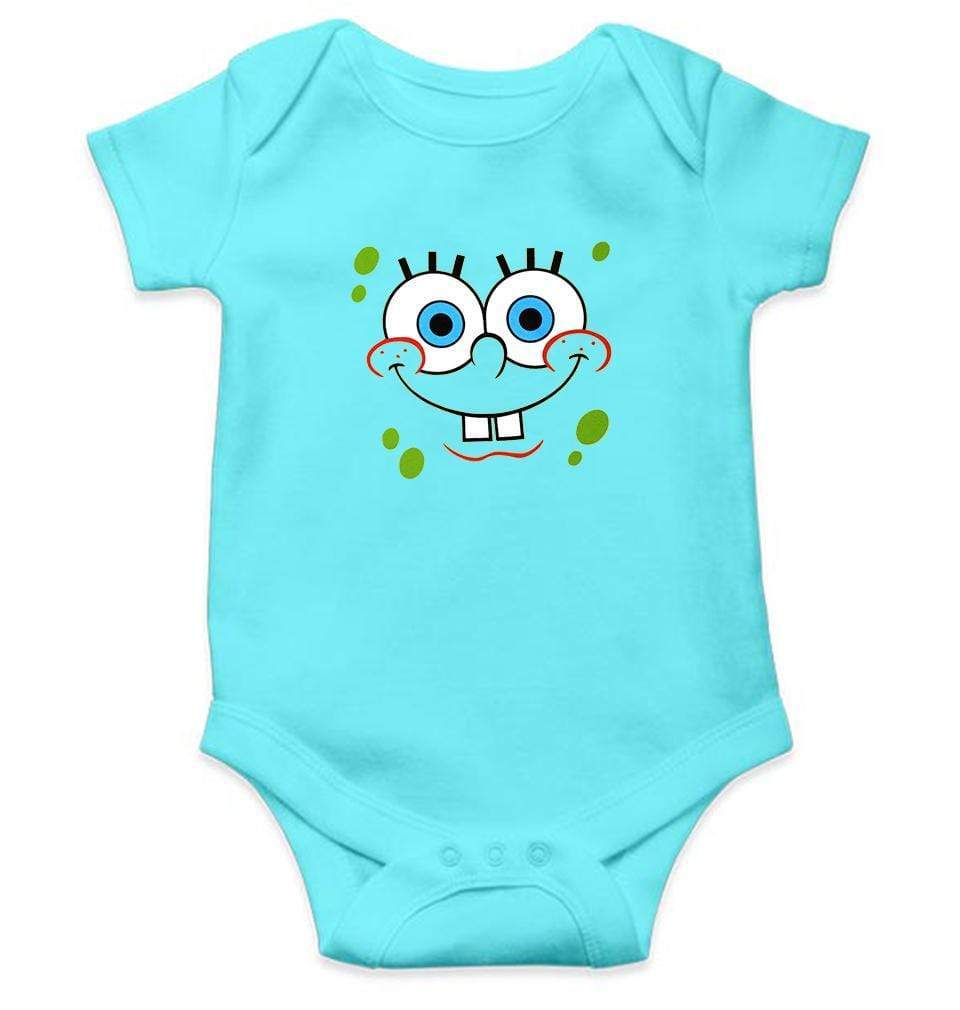 Spongebob Rompers for Baby Boy- FunkyTradition FunkyTradition