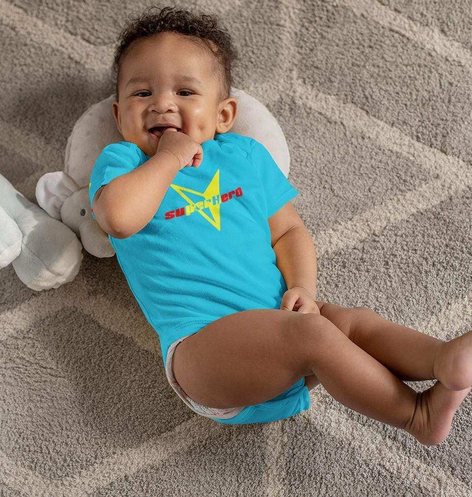 Superhero Rompers for Baby Boy- FunkyTradition FunkyTradition