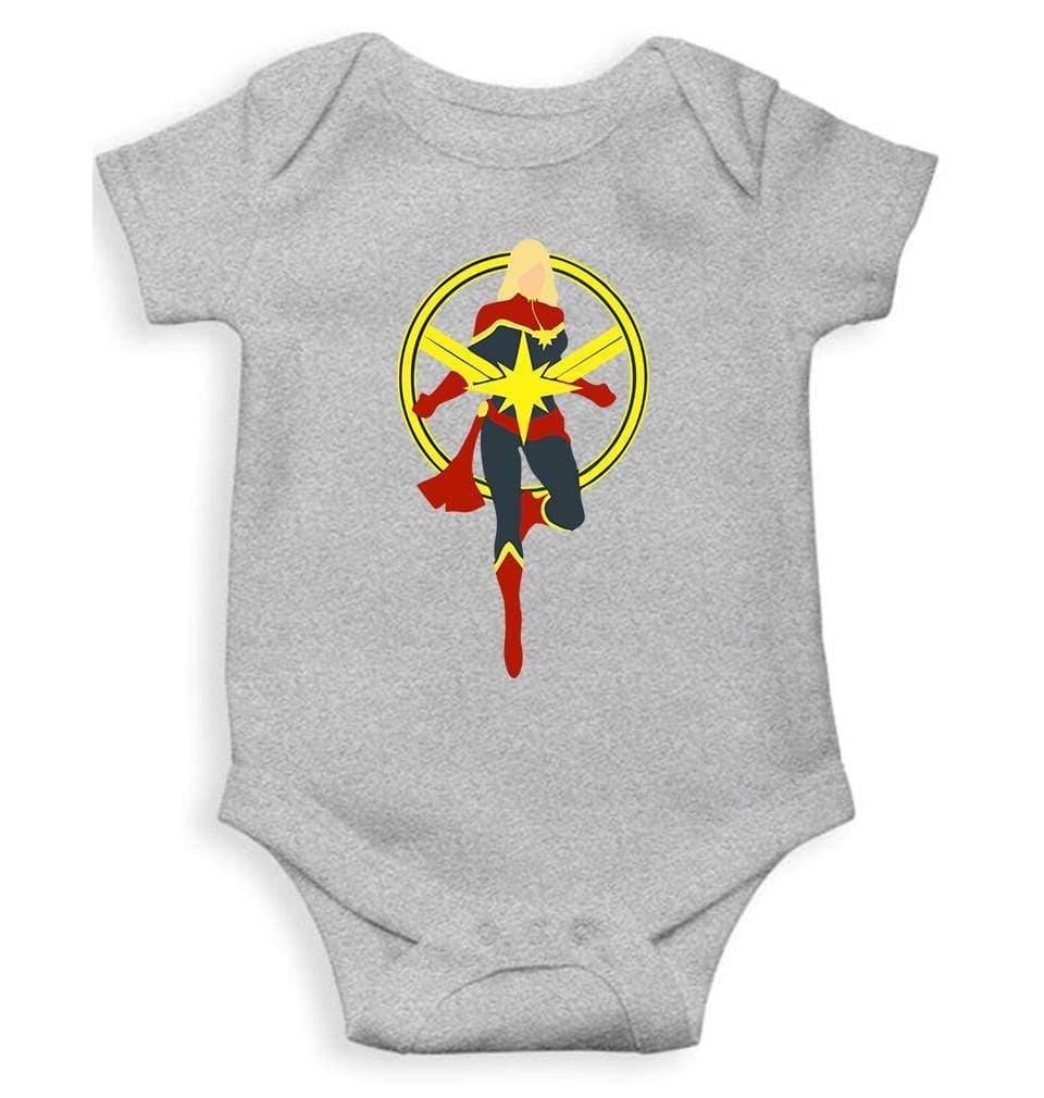 Superpower Captain Marvel Rompers for Baby Boy - FunkyTradition FunkyTradition