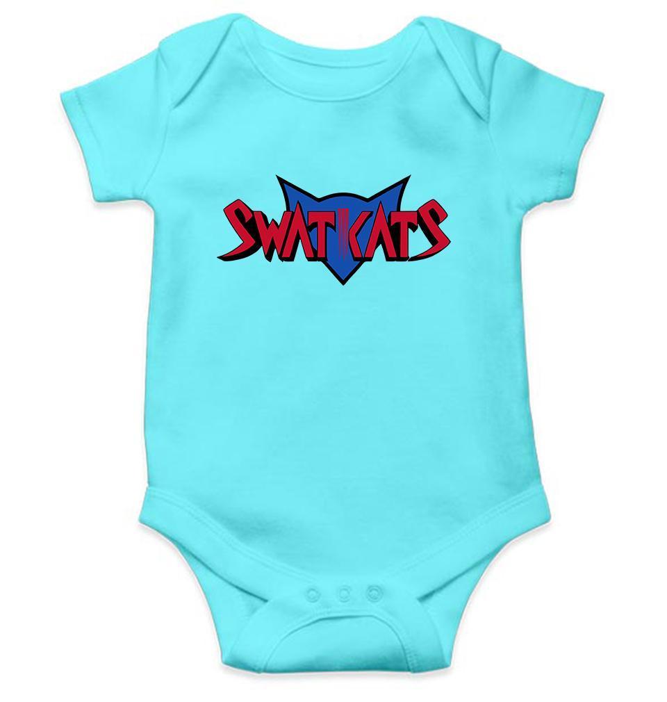 Swat Kats Logo Rompers for Baby Girl- FunkyTradition FunkyTradition