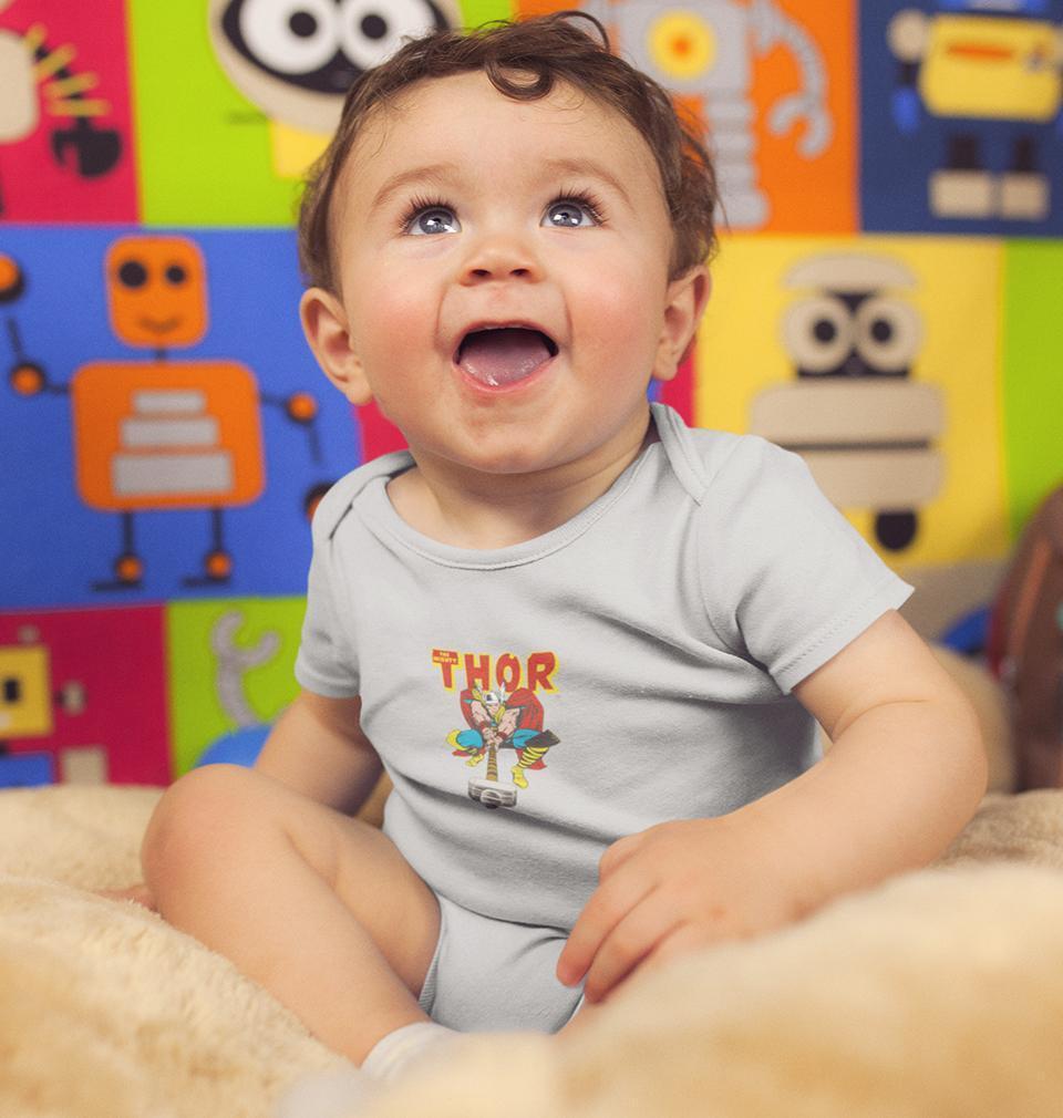 The Mighty Thor Rompers for Baby Boy- FunkyTradition FunkyTradition