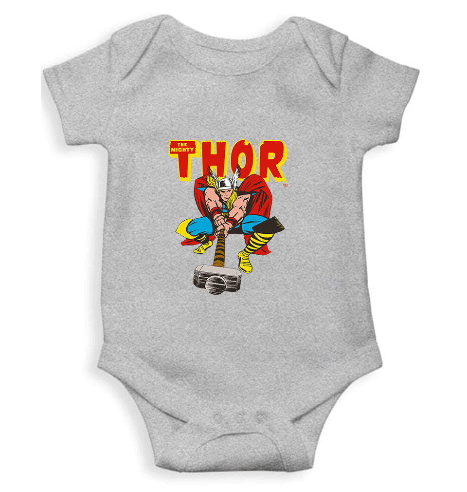 The Mighty Thor Rompers for Baby Boy- FunkyTradition FunkyTradition