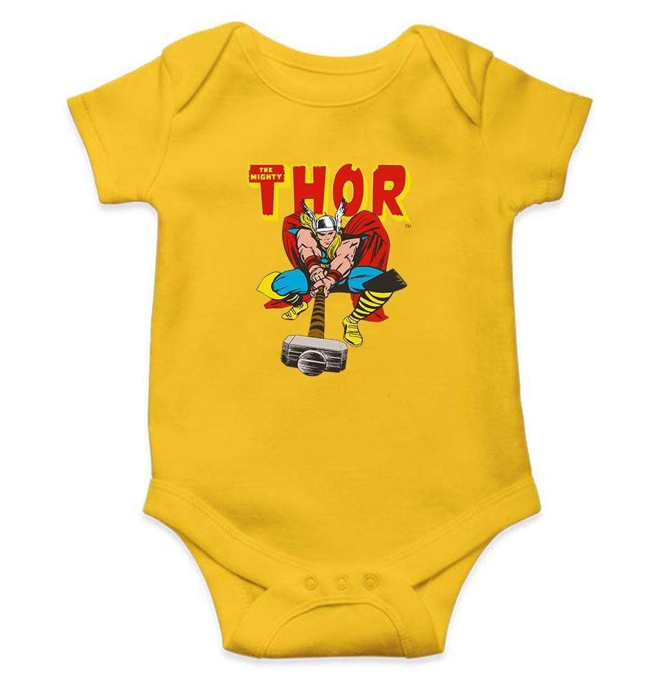 The Mighty Thor Rompers for Baby Girl- FunkyTradition FunkyTradition