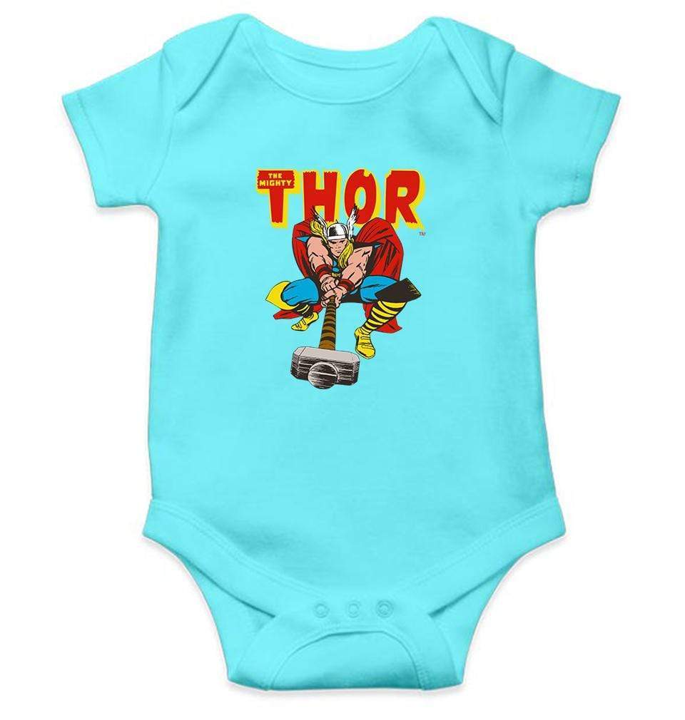 The Mighty Thor Rompers for Baby Girl- FunkyTradition FunkyTradition