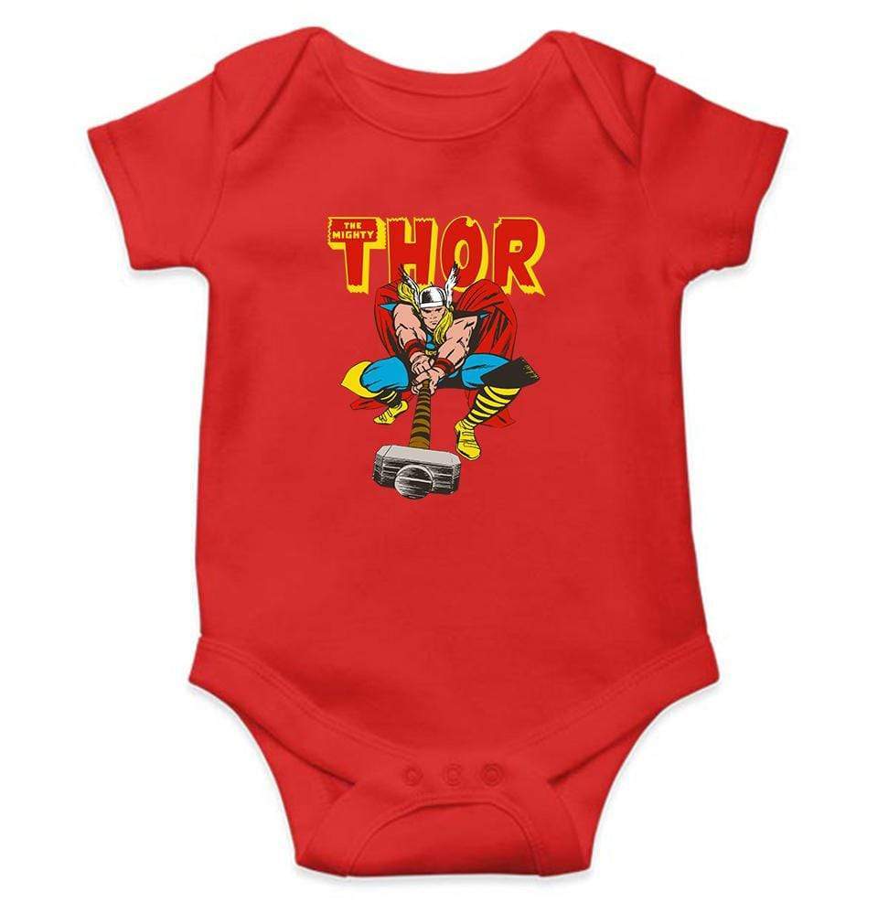 The Mighty Thor Rompers for Baby Girl- FunkyTradition FunkyTradition