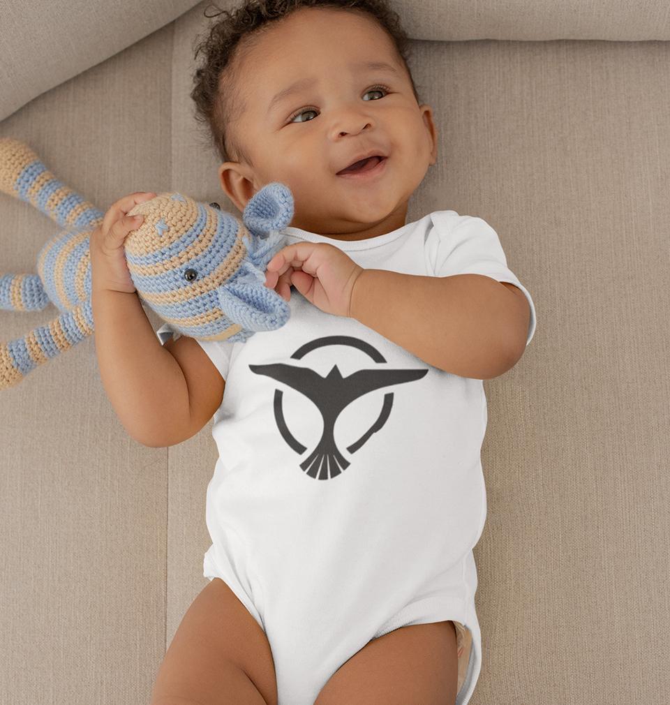 Tiesto Logo Rompers for Baby Boy- FunkyTradition FunkyTradition