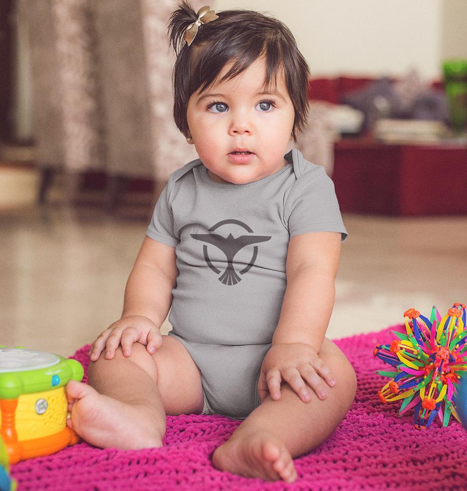 Tiesto Logo Rompers for Baby Girl- FunkyTradition FunkyTradition