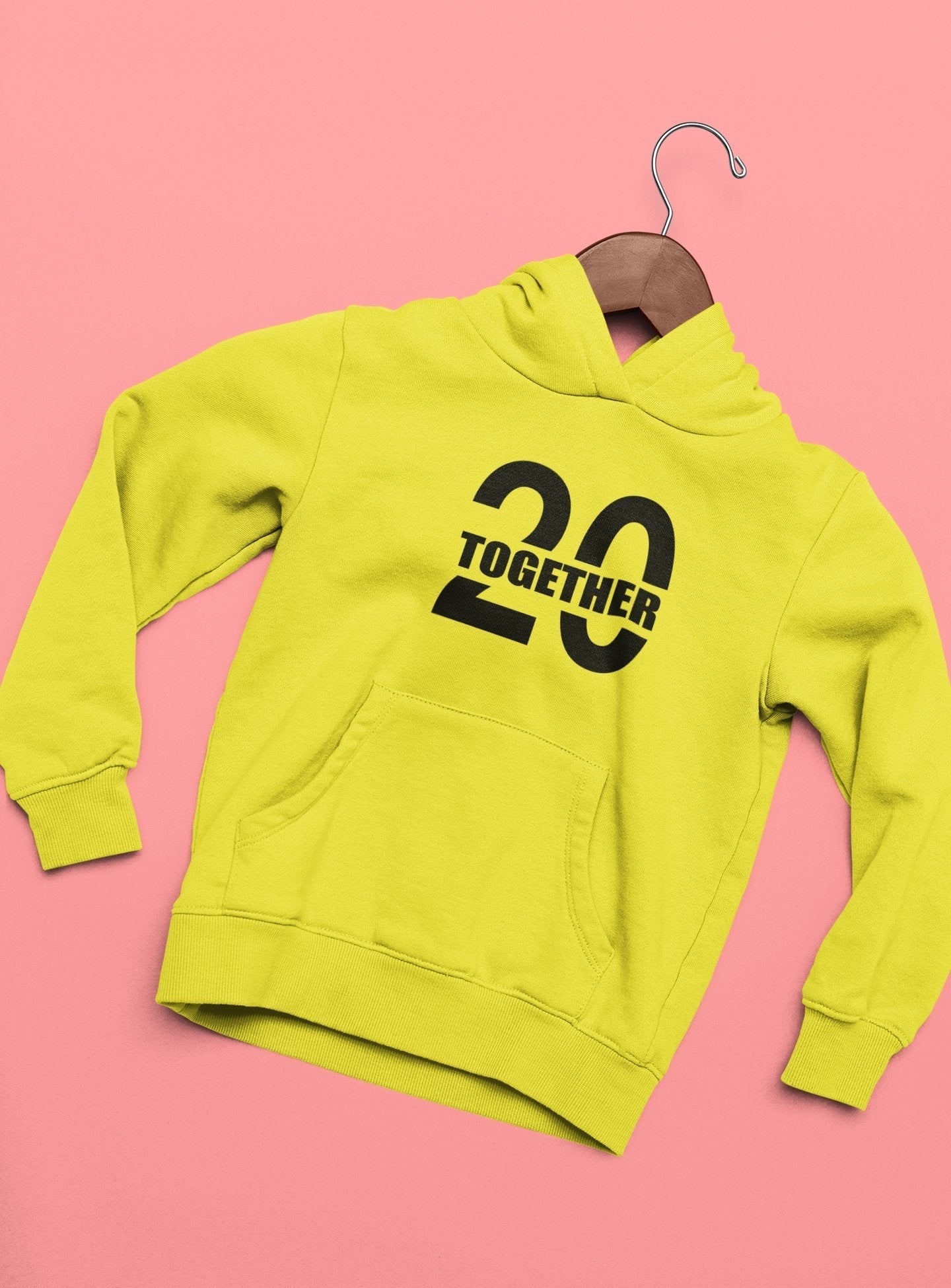 Together Since Couple Hoodie-FunkyTeesClub - Funky Tees Club